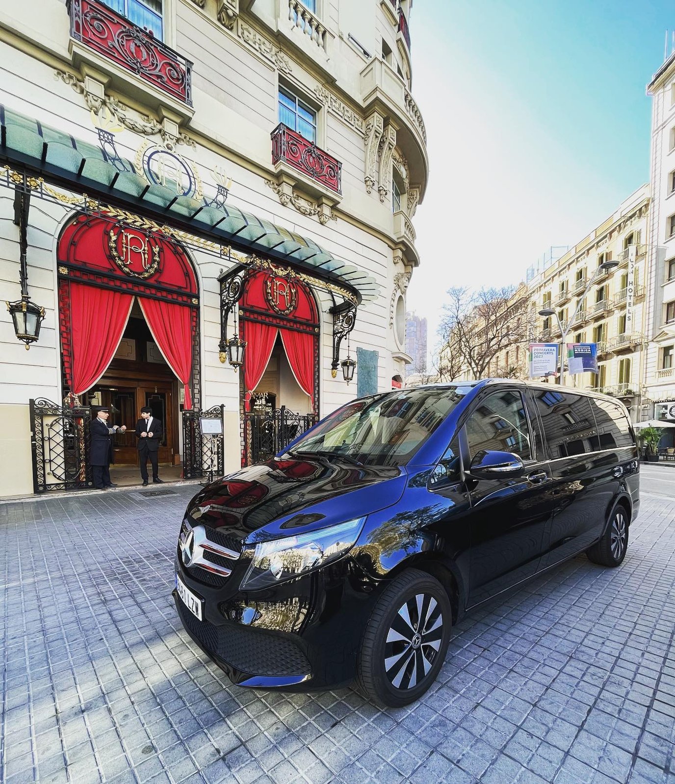 Chófer privado en Barcelona: servicio VIP con Mercedes V-Class
