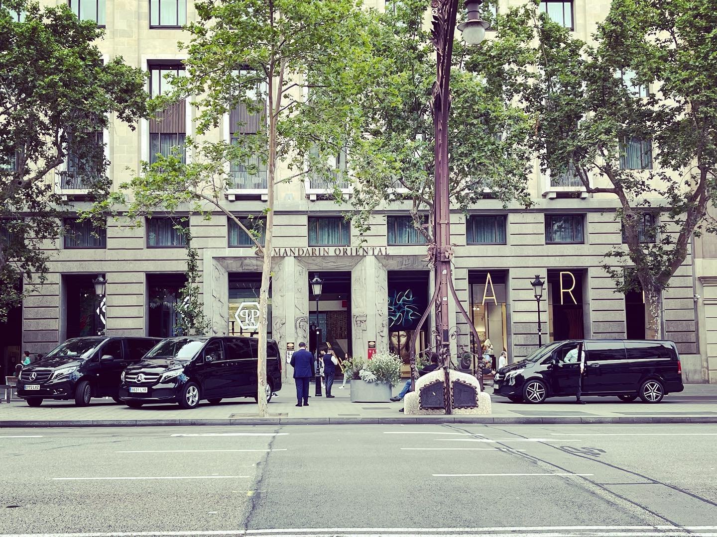 Chófer privado en el Mandarin Oriental de Barcelona
