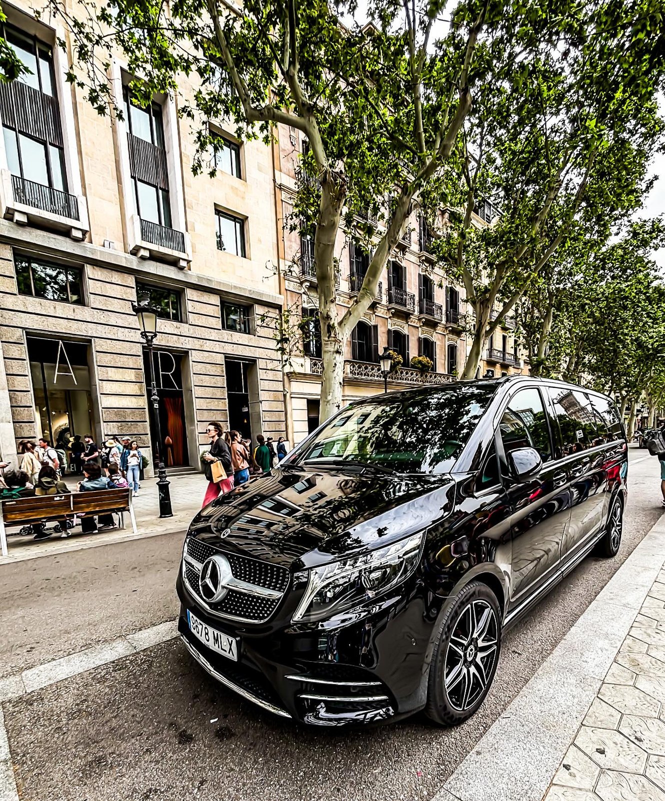 Chófer privado en el Mandarin Oriental de Barcelona