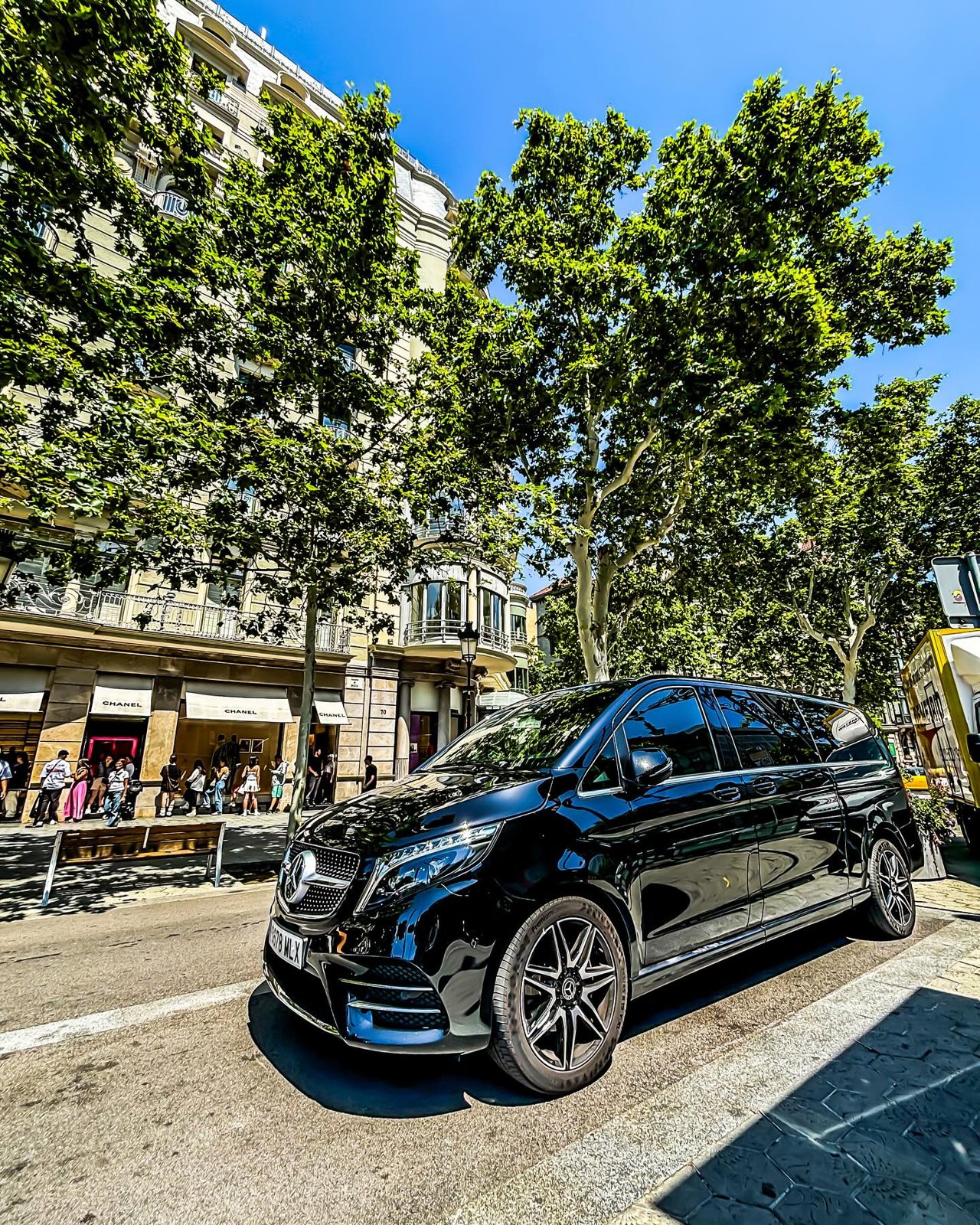 Chófer privado en el Paseo de Gracia: junto al Hotel Majestic