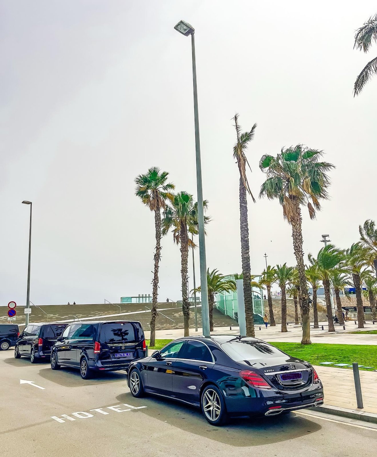 Chófer privado en el W Hotel de Barcelona