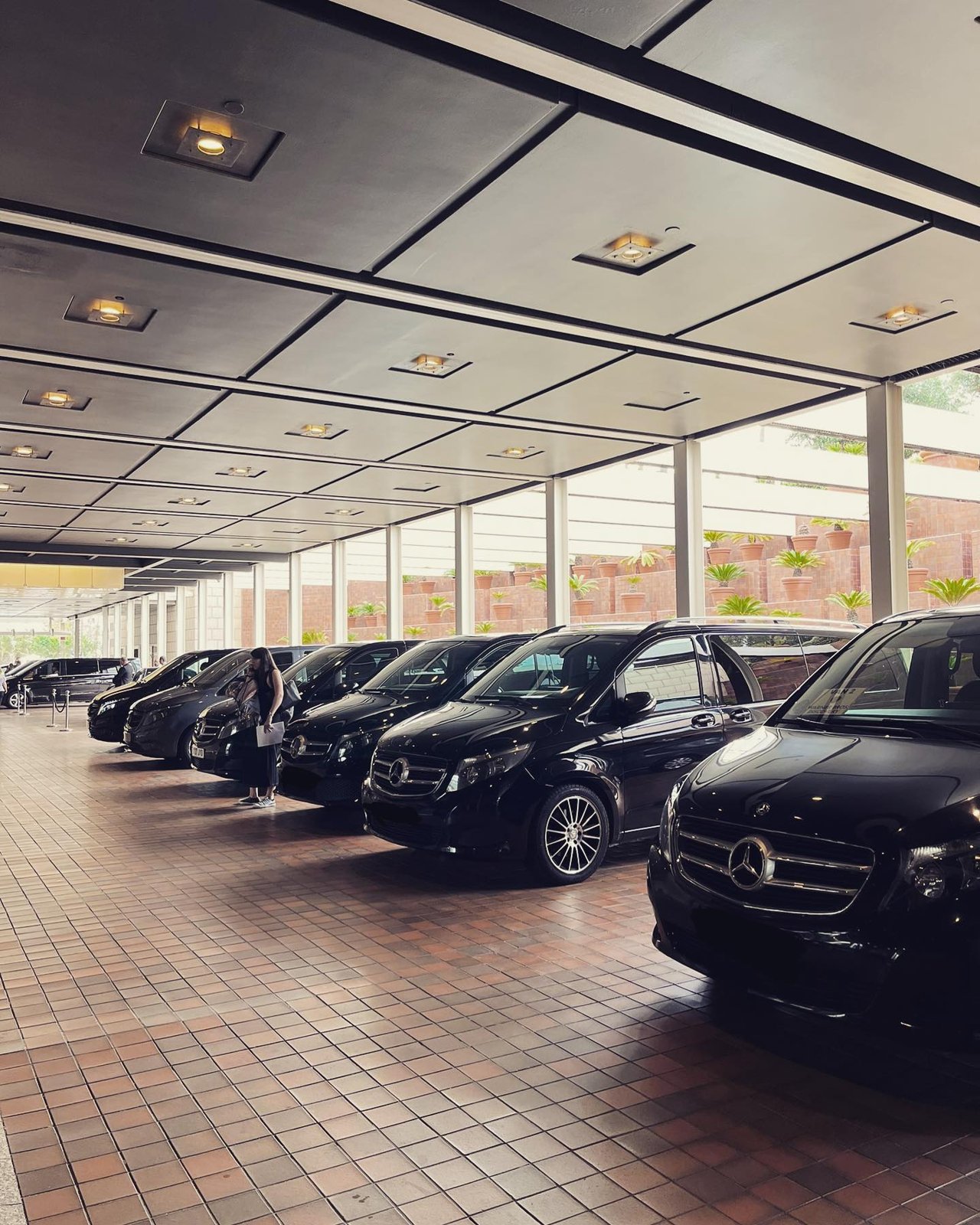 Flota de Mercedes V-Class para eventos MICE en Barcelona