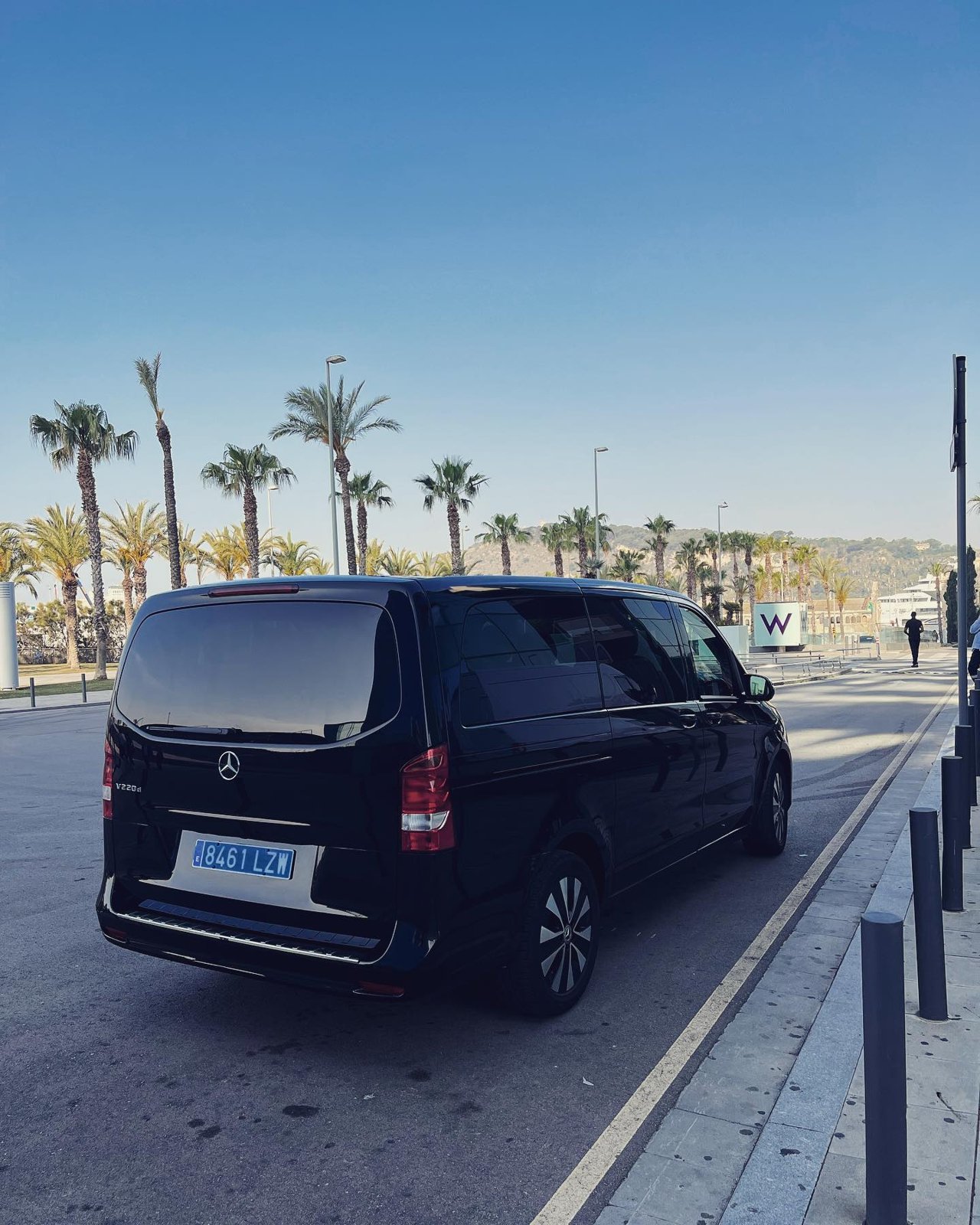Mercedes V-Class: chófer privado en Barcelona