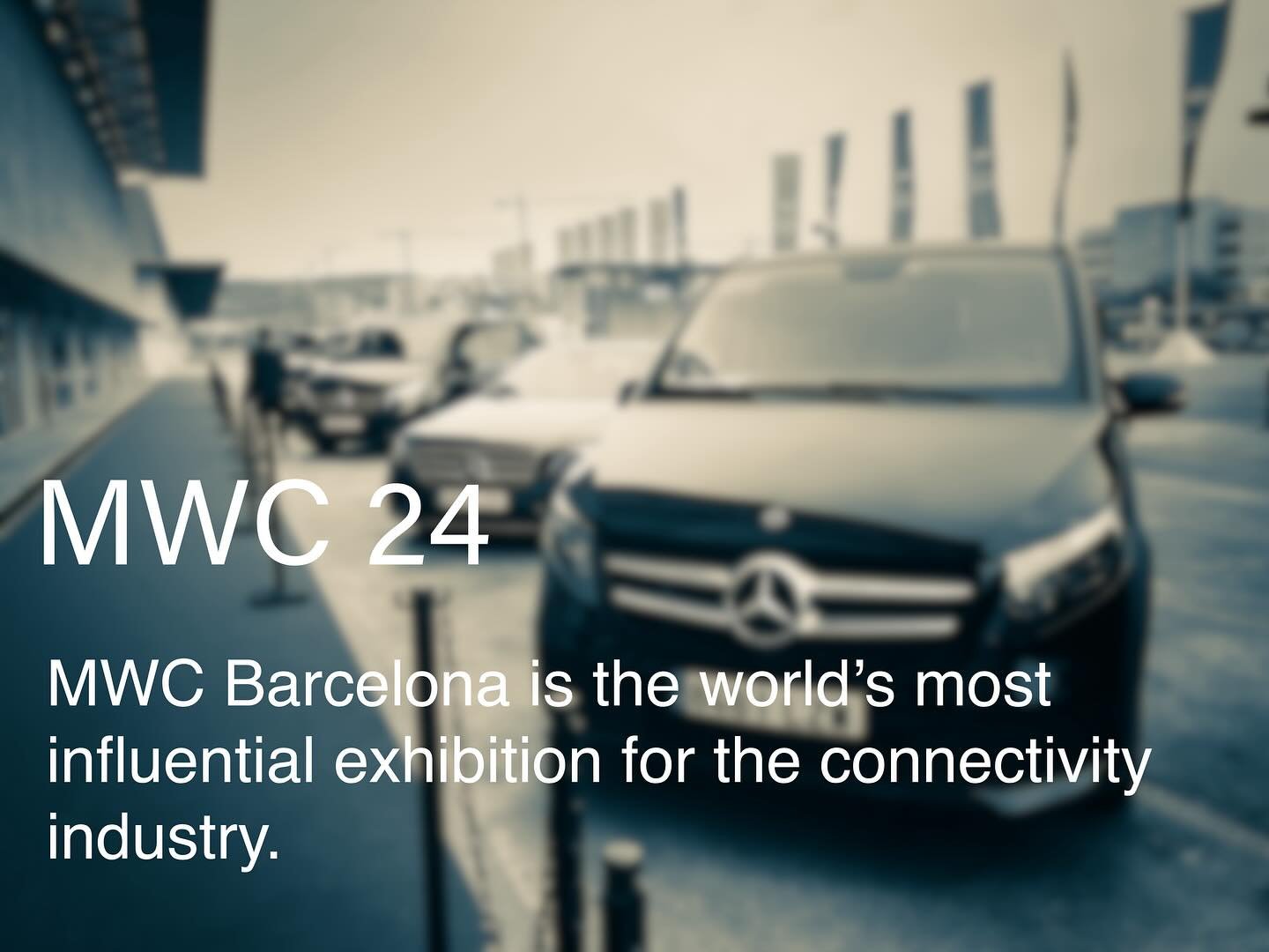 MWC Barcelona 2024: chófer privado en el Mobile World Congress