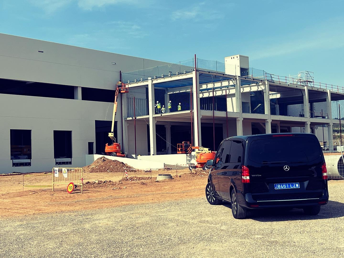 Visita a obra en Sabadell con chófer privado en 2023